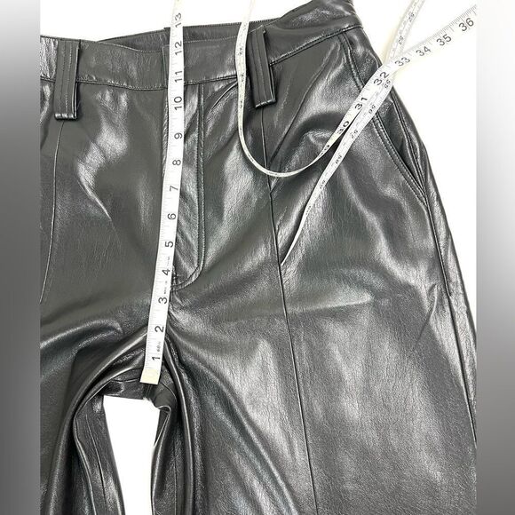 Revolve 7 For All Mankind Vegan Leather Easy Trousers - Picture 12 of 14